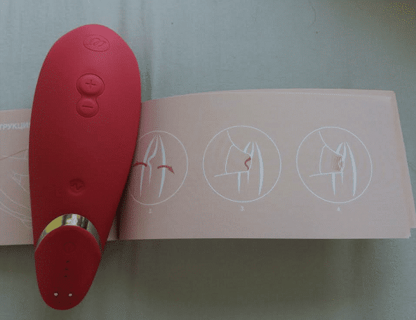 photo et schéma du sextoy womanizer