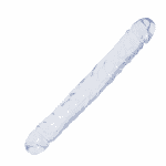 Double Dong Jelly Transparent 31 cm