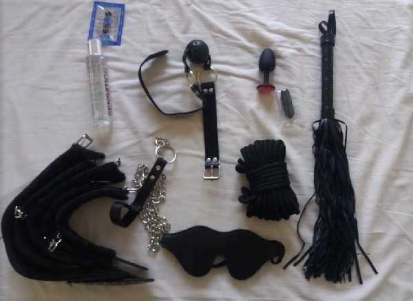 accessoires du kit bdsm