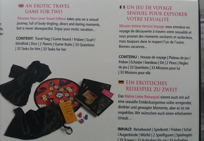 jeu sexuel mission intime